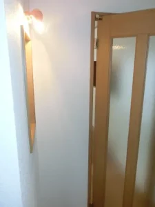 ドアが開くと、ただのデッドスペースになる場所