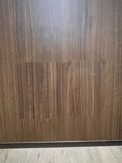 新たにダイノックシートを貼ってもらった様子