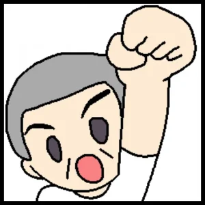 吹き出し画像「職人の親父」